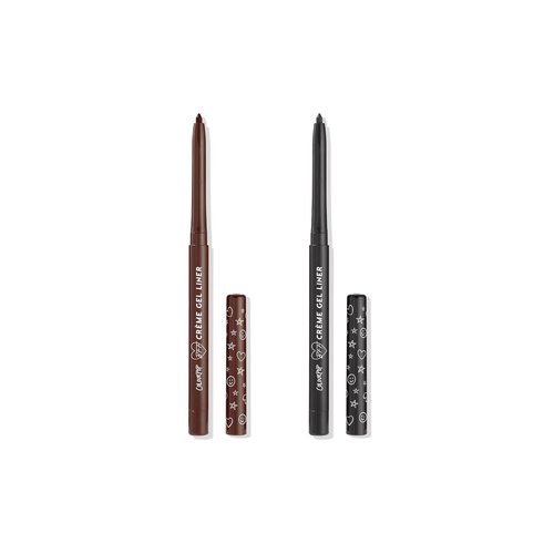 Colourpop BFF Crème Gel Liner Bundle - Waterproof High-Pigment Eyeliner Pens | Sunnyvale & Swerve (0.01 oz each)