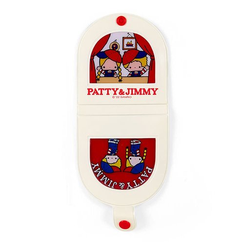 Sanrio 796034 Sanrio 796034 Mirror with Vinyl Case, Comb, Stylish Miscellaneous Goods, Character, 3.3 x 0.5 x 3.2 inches (8.5 x 1.2 x 8.2 cm)