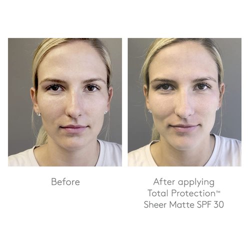 Colorescience Total Protection Sheer Matte SPF 30 Sunscreen Brush - Oily & Acne-Prone Skin, Unscented, 0.15 Oz