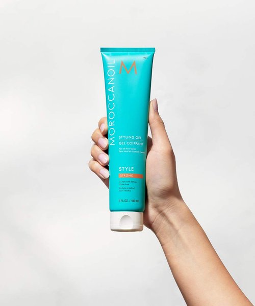 Moroccanoil Styling Gel - Strong Hold for All Hair Types | 10.2 oz