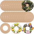 DIY Wreath Rings Bulk Set - 40 Pcs Cardboard Wreath Forms 7.87 Inch