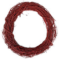 18-Inch Hand-Painted Grapevine Wreath for DIY & Seasonal Decor