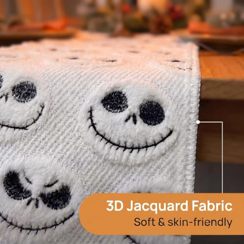 Halloween Table Runner 13x72 Inch Spooky Party Decor for Indoor Outdoor Use
