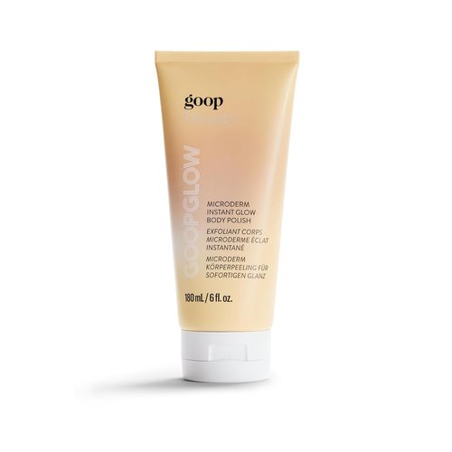 Goop Beauty Microderm Body Polish - Exfoliating Scrub & Foaming Cleanser for Glowing Skin | 6 fl oz