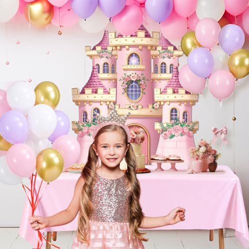 Panelee Princess Castle Trunk or Treat Car Decorations Kit - Classic