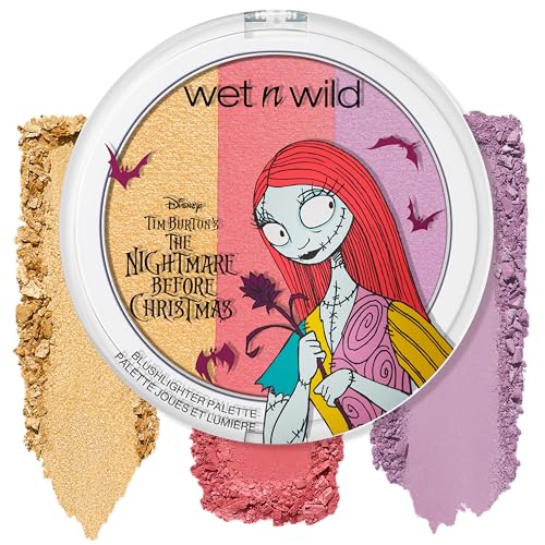 Wet n Wild Nightmare Before Christmas Blush & Highlighter Palette - Multicolor, 1 Count