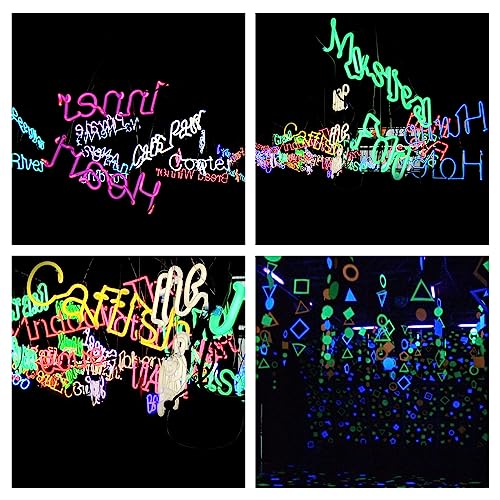 DIY Electroluminescent EL Panel Light 10cm x 10cm - White, Cuttable Paper for Decoration & Parties