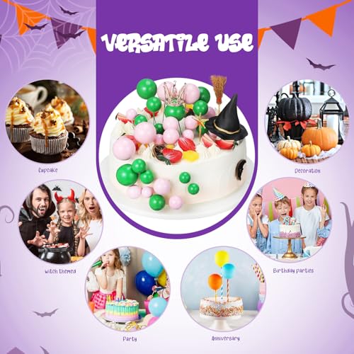 Halloween Cake Decorations Set - Wicked Cake Toppers & Accessories
