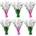 Pink and Green Witch Birthday Party Centerpiece Spray - 6 Pack Table Decor