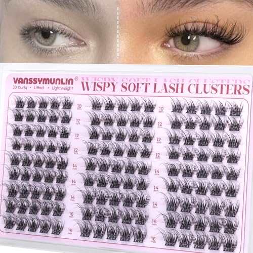 C-Wispy 3D Lash Clusters Natural Fluffy Eyelash Extensions - Wispy & Lightweight