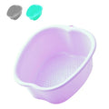 AXLOFO® Foot Soaking Bath Basin, Large Plastic Foot Soaking Tub, Feet Massage Feet Bath Bucket, Great for Getting The Dead/Old Skin Off Your Foots (zibasin)