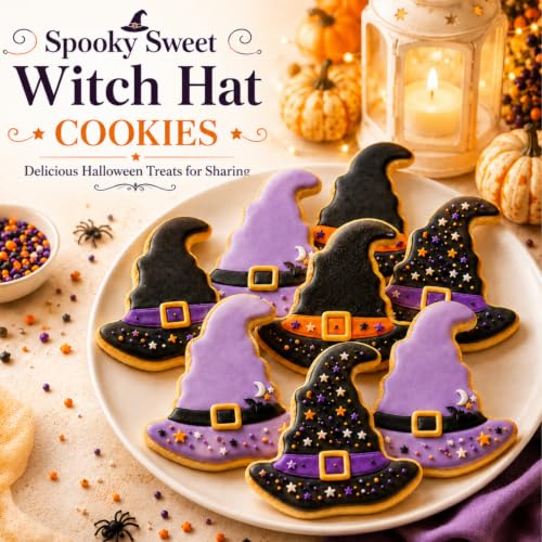 Large Halloween Witch Hat Cookie Cutter Stainless Steel 2.72x2.17 Inches