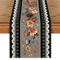 Halloween Table Runner 13x72 Inch Black Polyester Home Decor - Variation of THIS Listing