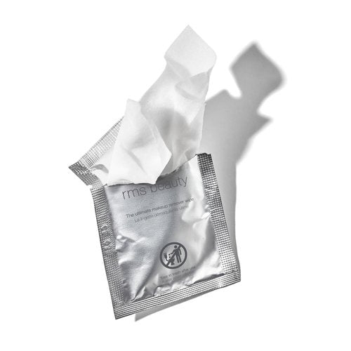 RMS Beauty Makeup Remover Wipes - Gentle Hypoallergenic Cleansing Towelettes for All Skin Types | 30 Count Pack