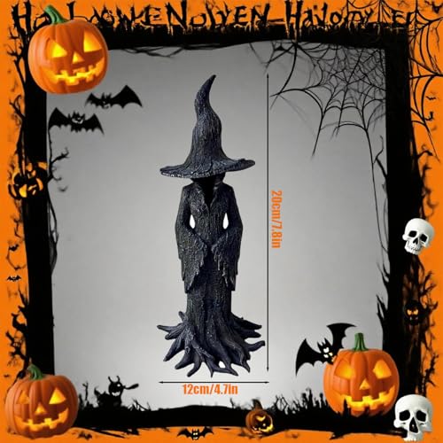 Enchanted Witch Statue 7.9'' Halloween Gothic Resin Decor - Dark Fantasy Figurine - Variation of THIS listing