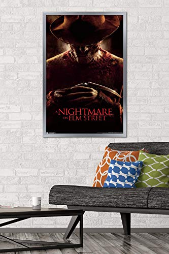 Framed Wall Poster - A Nightmare On Elm Street 2010 - Silver Frame, 24x36