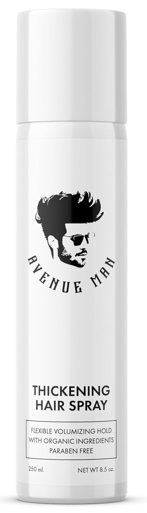 Avenue Man Hair Thickening Spray - Professional Volumizing & Strong Hold Formula | 8.5 oz