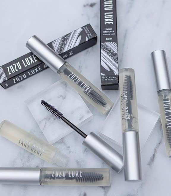 Zuzu Luxe Mascara - Clear Formula for Voluminous Lashes | 0.25 Oz Size