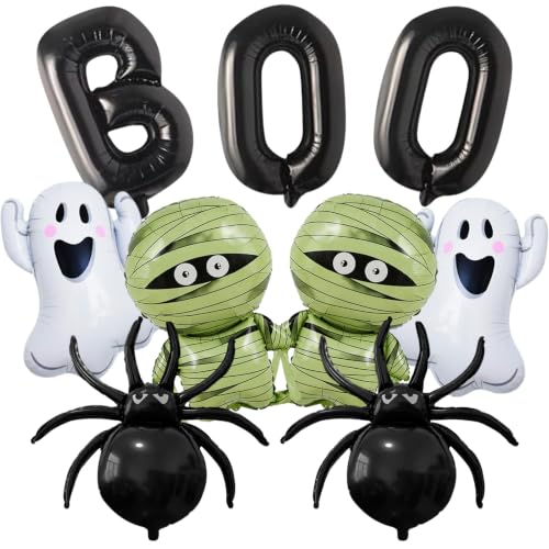 Halloween Balloon Set 9 Pieces Foil Balloons Halloween Party Decorations