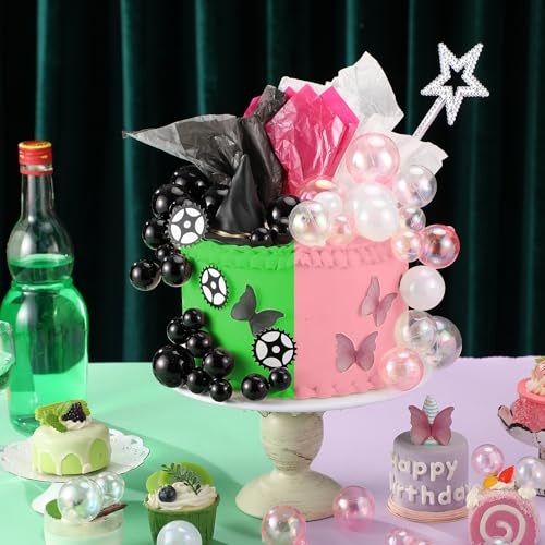 73 Pcs Witch Cake Toppers Set for Halloween Party Decorations