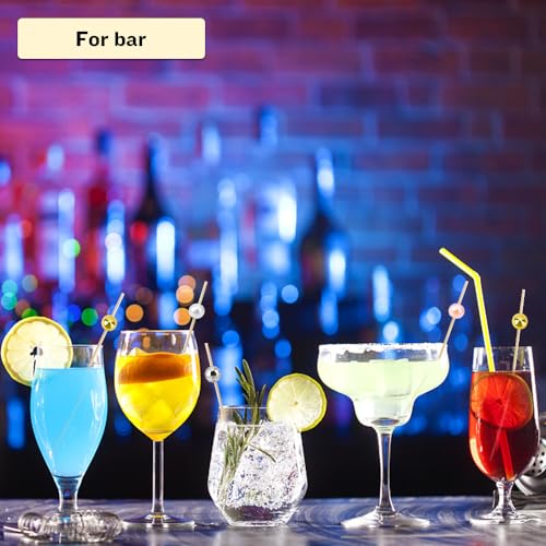 800pcs Gold, Silver, White & Pink Pearl Cocktail Toothpicks for Appetizers & Party Decor - Festive Skewers