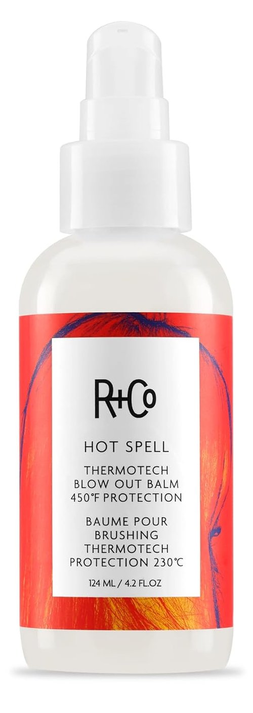 R+Co Hot Spell Thermotech Blowout Balm - 450°F Frizz Protection & Long-Lasting Style | Vegan, 1 Oz