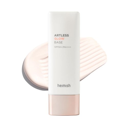 HEIMISH Artless Glow Base - Multipurpose Makeup Primer & Highlighter | Lightweight Hydrating Formula with SPF 50+ (1.35fl.oz/40ml)
