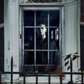 Halloween Window Decorations Scary Curtain Haunted House Horror - Blue Variation
