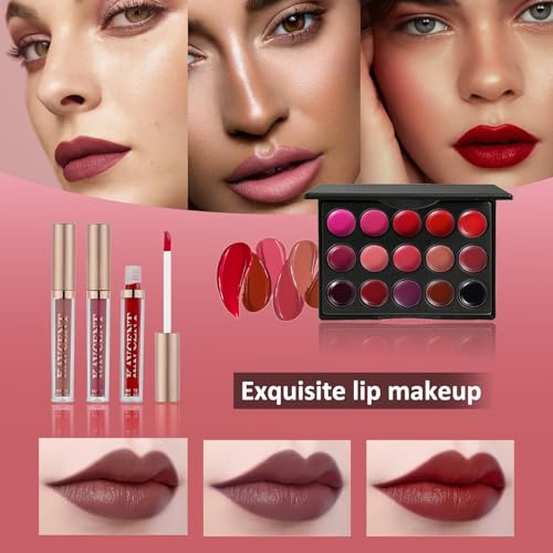 All-in-One Makeup Kit for Women - Eyeshadow, Lip Gloss, Foundation & More