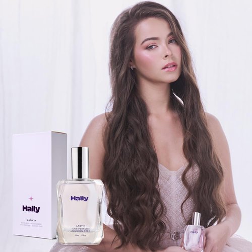 Hally Lady H Hair & Body Perfume - Alcohol-Free Cherry, Vanilla & Jasmine Mist - 50ml Hydrating Spray