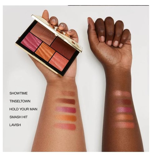 Nars Pure Luxury Light Reflecting Cheek & Eye Palette II - Medium to Deep | 5 Shades for Radiant Glow