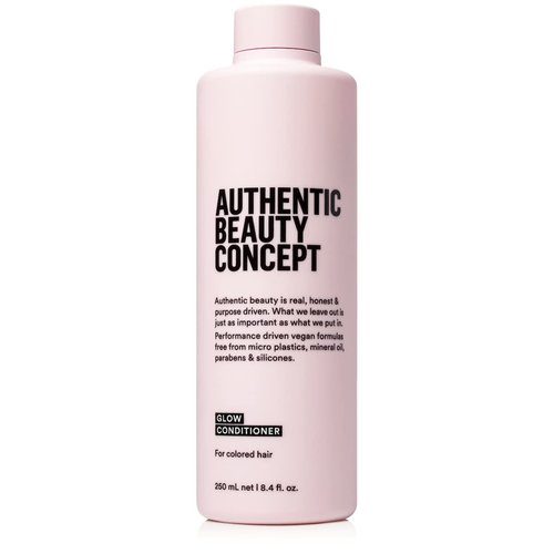 Authentic Beauty Concept Glow Conditioner - Hydrating Formula for Color-Treated Hair | Vegan & Silicone-Free
