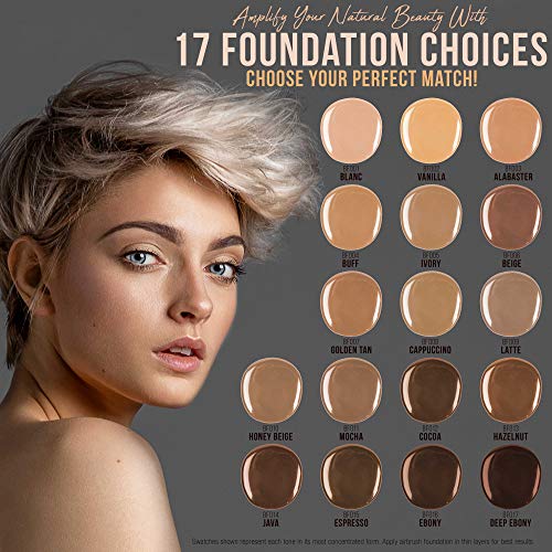 Professional Airbrush Makeup System with Foundation Master Set - 1/2oz