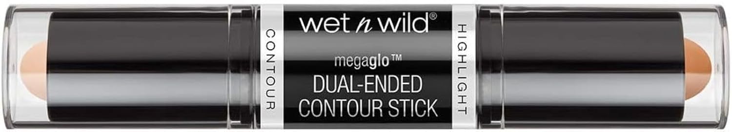 Wet n Wild MegaGlo Dual-Ended Contour Stick - Light Medium | Cruelty-Free Makeup Essential