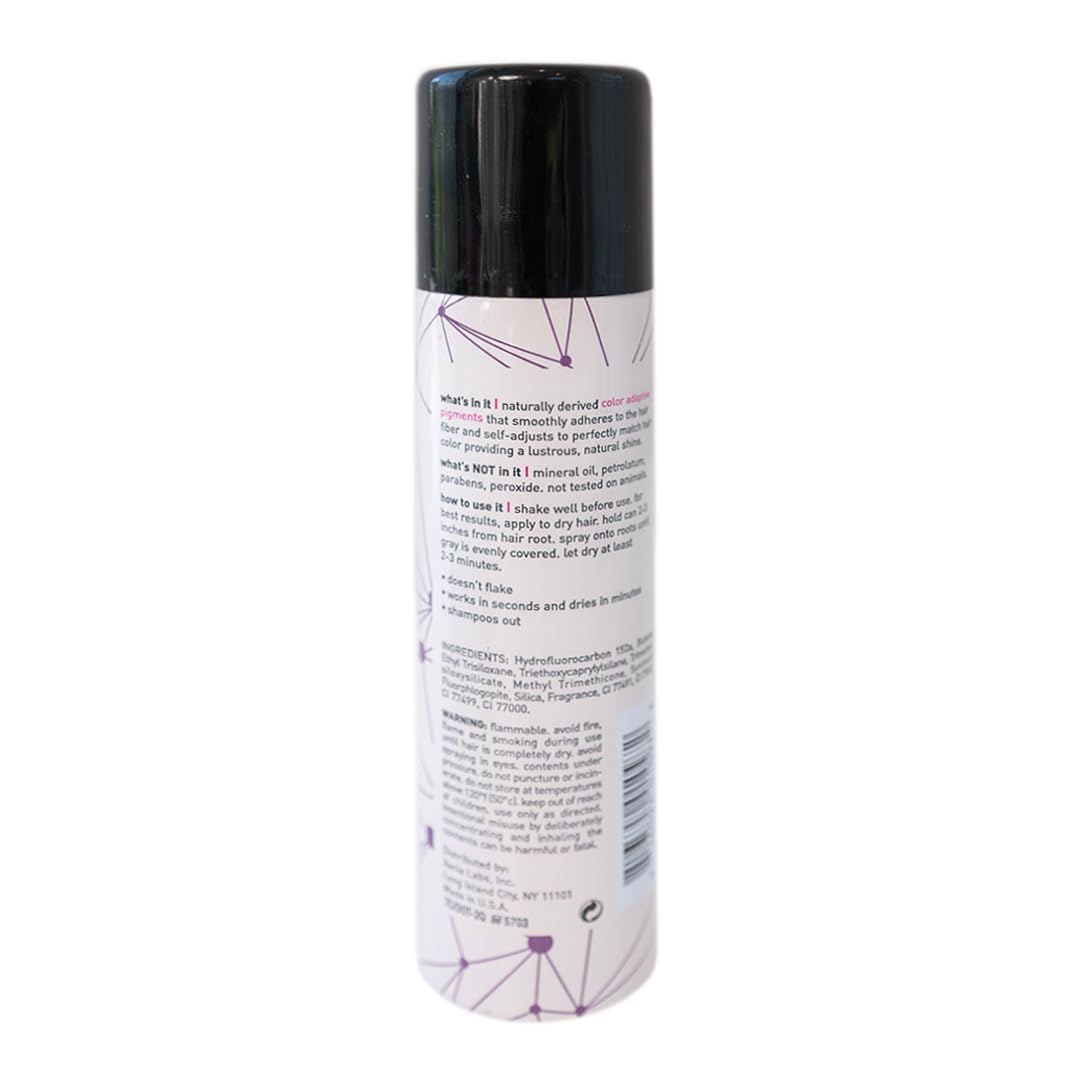 Style Edit Root Touch Up Spray - Temporary Gray Hair Concealer | Salon-Quality, Transfer-Resistant | Medium Brown, 2 oz