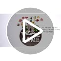 Interchangeable Welcome Sign for Front Door - Seasonal Holiday Decor, 12-inch Wall Hanging
