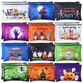 Halloween Cosmetic Bags Set - 24 Pcs Bulk Makeup Pouches with Fall Themes