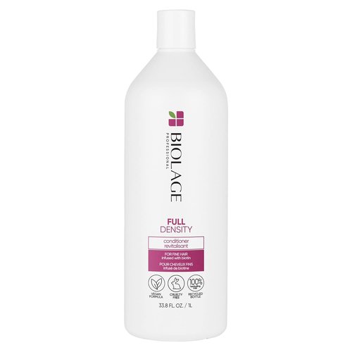 Biolage Full Density Thickening Conditioner - Moisturizes & Adds Volume with Biotin | Vegan & Cruelty-Free for Thin Hair