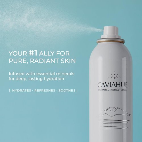 Caviahue Thermal Volcanic Water - Calming Facial Mist Spray for All Skin Types | 100% Natural