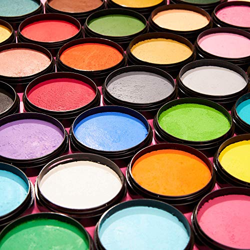 Pro Face & Body Paint Cake Pot Light Grey - Water Based Makeup for Adults Kids 1.26oz Light Grey