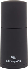 Microplane Spice Mill - Manual Cinnamon Grinder & Nutmeg Grater | Sleek Black Design