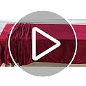 Burgundy Velvet Tablecloth 60x102 Inch Rectangular - Elegant Soft Linen for Events