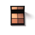 PHASE ZERO Makeup Quad Eyeshadow Palette - Bombay Rose | Pigmented Warm-Toned Neutrals - 5.2g