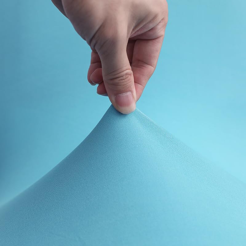 Lake Blue 2 Pack Highboy Cocktail Table Skirt Cover - 32 x 43 Inches