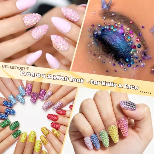 Bedazzling Rhinestone Kit with 36,000 Gems & Adhesives for Crafts