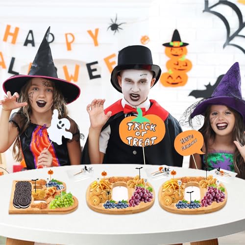 Halloween Charcuterie Board Set with 3