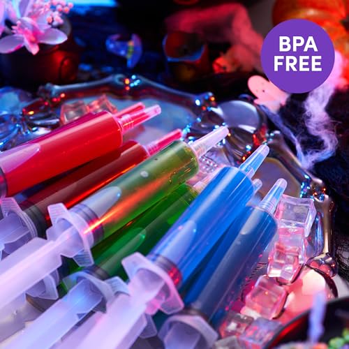 Large Reusable Jello Shot Syringes - 2oz Party Syringe Set, BPA Free