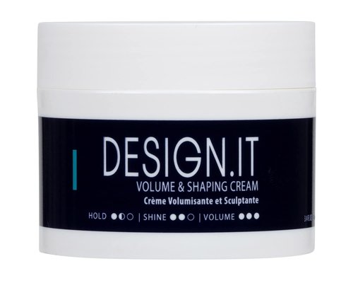 SUDZZFX DESIGN.IT Volume & Shaping Crème – Smoothing & Styling Formula – Frizz Control – Thickening for Men & Women – 3.4 Fl Oz