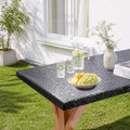 Black Sequin Fitted Elastic Tablecloth 30x72 Inch for Rectangle Tables - 1 Pack - Variation of THIS listing