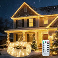 100ft LED Rope Light with Remote - Warm White, 8 Modes, Timer & Memory, Outdoor Waterproof, 30M